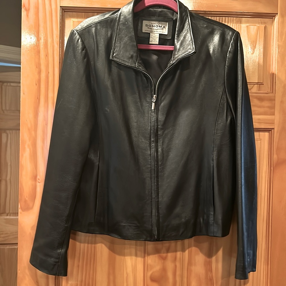 Sonoma Genuine Lambskin Leather Jacket